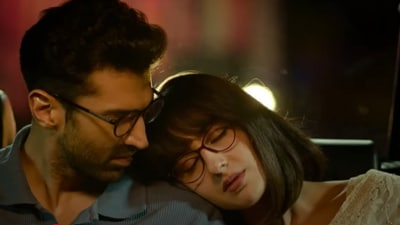 Aditya Roy Kapur and Sara Ali Khan in a still from Metro...In Dino Aditya Roy Kapur and Sara Ali Khan in a still from Metro...In Dino