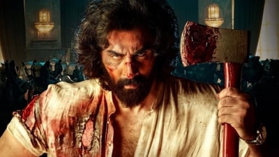 Ranbir Kapoor plays Ranvijay Singh in Sandeep Reddy Vanga's Animal. Ranbir Kapoor plays Ranvijay Singh in Sandeep Reddy Vanga's Animal.