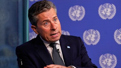 "No-one should have to risk their life to feed their children," said UN humanitarian chief Tom Fletcher. (AP) "No-one should have to risk their life to feed their children," said UN humanitarian chief Tom Fletcher. (AP)