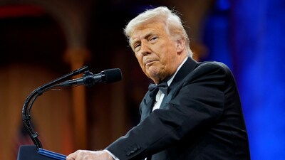 Thomas Streavel was taken into custody on Monday and arraigned in the Riverside US District Court on Tuesday over threats to kill Trump (REUTERS)