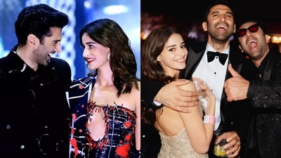 Aditya Roy Kapur and Ananya Panday Aditya Roy Kapur and Ananya Panday