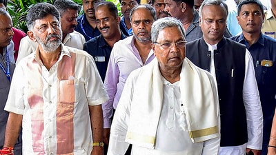 Karnataka deputy chief minister DK Shivakumar condoled the deaths reported due to the stampede In Bengaluru (File ) Karnataka deputy chief minister DK Shivakumar condoled the deaths reported due to the stampede In Bengaluru (File )