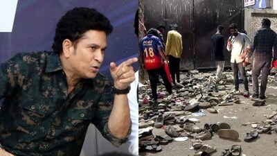 Sachin Tendulkar reacted to Bengaluru stampede Sachin Tendulkar reacted to Bengaluru stampede