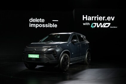 Tata Harrier EV will be offered in four colour schemes.