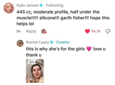 Rachel Leary responds to Kylie Jenner's candid tell-all Rachel Leary responds to Kylie Jenner's candid tell-all