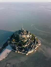 Mont Saint-Michel is equally famous amond tourists and pilgrims. (Pexels) Mont Saint-Michel is equally famous amond tourists and pilgrims. (Pexels)