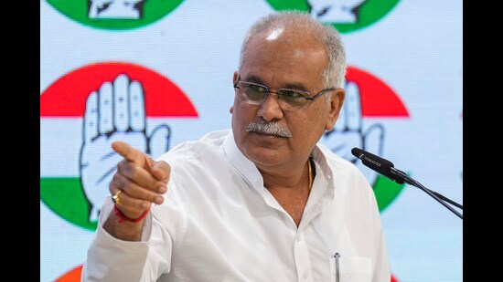 Congress leader Bhupesh Baghel (PTI)