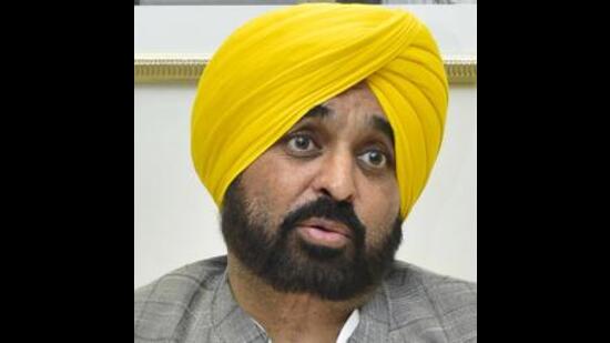 Punjab chief minister Bhagwant Mann took a jibe at the BJP over Operation Sindoor on Wednesday, saying this is the first time that Indian representatives have been sent abroad to convey about the country’s victory in an armed conflict. (HT File)