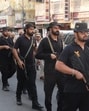 Police personnel during a flag march ahead of the Operation Bluestar anniversary in Amritsar on Wednesday. (Sameer Sehgal/HT) Police personnel during a flag march ahead of the Operation Bluestar anniversary in Amritsar on Wednesday. (Sameer Sehgal/HT)