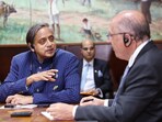 Congress MP Shashi Tharoor is on an diplomatic mission to convey India's strong stand against terrorism. Congress MP Shashi Tharoor is on an diplomatic mission to convey India's strong stand against terrorism.
