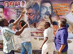 File photo of fans celebrating the release of actor Kamal Haasan's film Thug Life, in Madurai. File photo of fans celebrating the release of actor Kamal Haasan's film Thug Life, in Madurai.