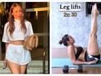 Malaika's core muscles are strong, giving her snatched abs, thanks to her consistent abs workouts.