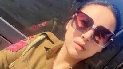 “Insta Queen” ex-cop Amandeep Kaur, who lost her job earlier this year after being caught with drugs, is now facing a disproportionate assets case. (HT File)