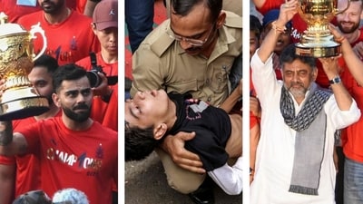 According to a report, the state government and RCB rejected police advice. (AFP/AFP/PTI) According to a report, the state government and RCB rejected police advice. (AFP/AFP/PTI)