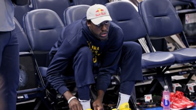 Indiana Pacers forward Pascal Siakam ahead of the NBA Finals (AP) Indiana Pacers forward Pascal Siakam ahead of the NBA Finals (AP)