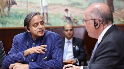 Congress MP Shashi Tharoor is on an diplomatic mission to convey India's strong stand against terrorism. Congress MP Shashi Tharoor is on an diplomatic mission to convey India's strong stand against terrorism.
