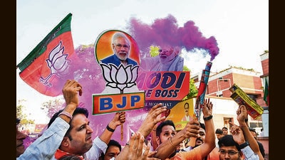 The election of 2024 was as much a story of the BJP’s decline as it was of the resurgence of the opposition and the comeback of coalitions. (HT Photo)