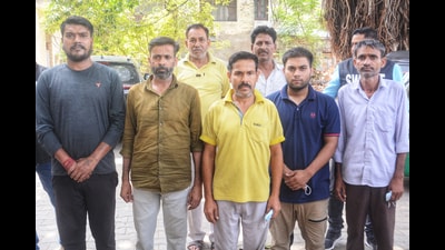 The gang picked up cases where the surety amount demanded by the courts was less, hence there were fewer chances of suspicion as a lower amount of surety does not require verifications. (Sakib Ali/HT Photos) The gang picked up cases where the surety amount demanded by the courts was less, hence there were fewer chances of suspicion as a lower amount of surety does not require verifications. (Sakib Ali/HT Photos)