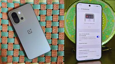 The new OnePlus 13s smartphone. (Vishal Mathur/ HT Photo) The new OnePlus 13s smartphone. (Vishal Mathur/ HT Photo)