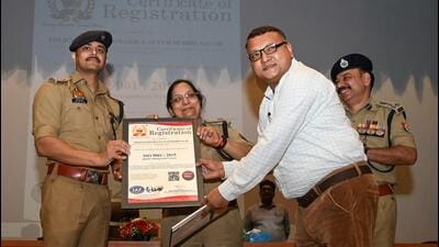The previously certified stations comprised Expressway, Badalpur, and Knowledge Park, along with the police commissioner’s office in Sector 108 and the police headquarters in Surajpur. (Sunil Ghosh/HT Photo)