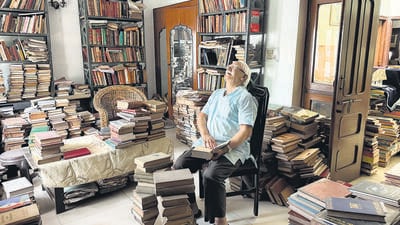 This private library is the work of a lifetime. (HT Photo) This private library is the work of a lifetime. (HT Photo)