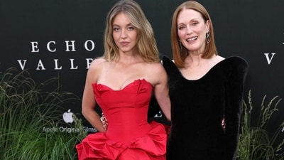 NEW YORK, NEW YORK - JUNE 04: Sydney Sweeney and Julianne Moore attend the "Echo Valley" New York Premiere at AMC Lincoln Square 13 on June 04, 2025 in New York City. Theo Wargo/Getty Images/AFP (Photo by Theo Wargo / GETTY IMAGES NORTH AMERICA / Getty Images via AFP) (Getty Images via AFP) NEW YORK, NEW YORK - JUNE 04: Sydney Sweeney and Julianne Moore attend the "Echo Valley" New York Premiere at AMC Lincoln Square 13 on June 04, 2025 in New York City. Theo Wargo/Getty Images/AFP (Photo by Theo Wargo / GETTY IMAGES NORTH AMERICA / Getty Images via AFP) (Getty Images via AFP)