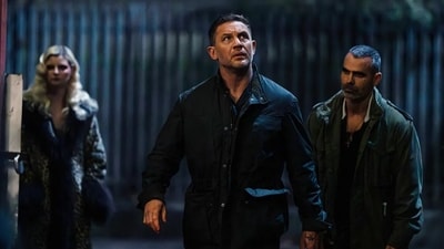A still of Tom Hardy from MobLand