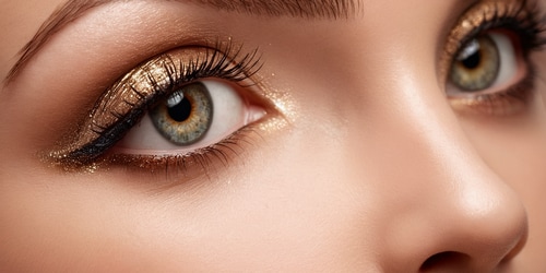 When applying eyeshadow, start with a clean base. (Image by Pixabay)