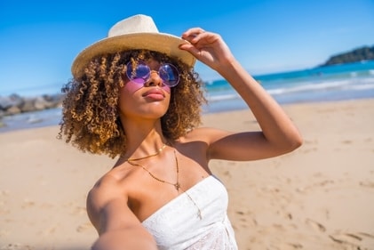 Wearing a hat in summer helps to reduce exposure to UV rays of the sun. (Shutterstock) Wearing a hat in summer helps to reduce exposure to UV rays of the sun. (Shutterstock)
