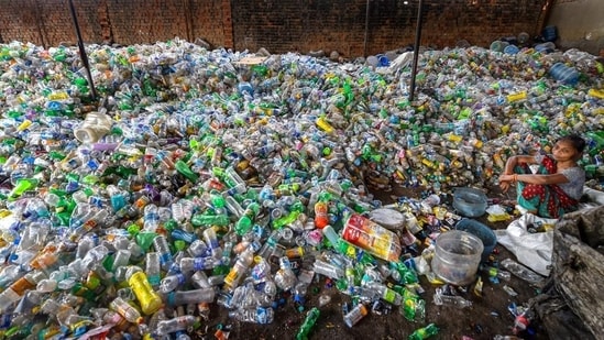 Plastic Pollution (Manvender Vashist/PTI Photo) (PTI6_4_2018_000142A) (PTI)