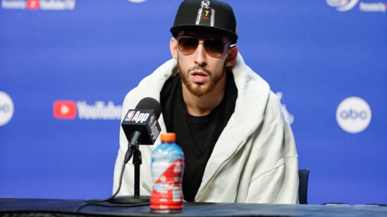 Chet Holmgren will make his NBA Finals debut on Thursday (AP)