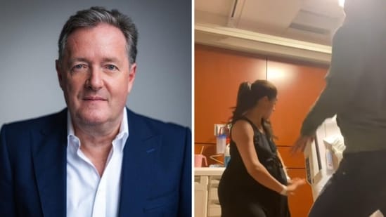Piers Morgan shared an X post while reacting to Meghan Markle’s viral pregnancy dance video. (File Photo, Instagram/@meghan)