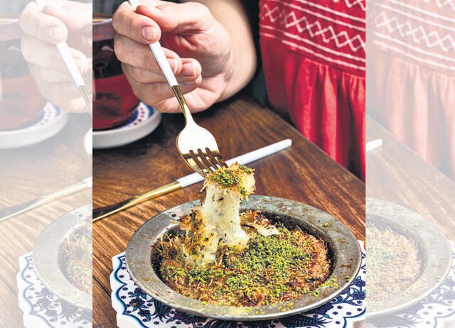 Kunafa is also the signature dessert of the Syrian city of Aleppo, famous for its pistachios. (ADOBE STOCK) Kunafa is also the signature dessert of the Syrian city of Aleppo, famous for its pistachios. (ADOBE STOCK)