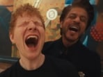 Shah Rukh Khan and Arijit Singh featured in Ed Sheeran's new video Sapphire. 