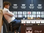 Magnus Carlsen predicted D Gukesh's World C'ship challenger. Magnus Carlsen predicted D Gukesh's World C'ship challenger.