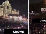 Snippets from a video shared by Hyderabad Police on X. Snippets from a video shared by Hyderabad Police on X.