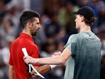 Novak Djokovic will face Jannik Sinner on Friday.