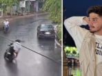 The crash was recorded on CCTV as he swerved to avoid another vehicle, leading to a fatal impact with a wall. The crash was recorded on CCTV as he swerved to avoid another vehicle, leading to a fatal impact with a wall.