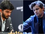 D Gukesh reacted to Magnus Carlsen's angry moment.