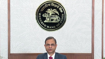Reserve Bank of India (RBI) Governor Sanjay Malhotra makes a statement on RBI Monetary Policy. (ANI )