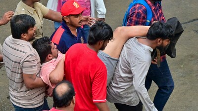 The stampede outside Bengaluru's Chinnaswamy Stadium occurred on Wednesday. (PTI) The stampede outside Bengaluru's Chinnaswamy Stadium occurred on Wednesday. (PTI)