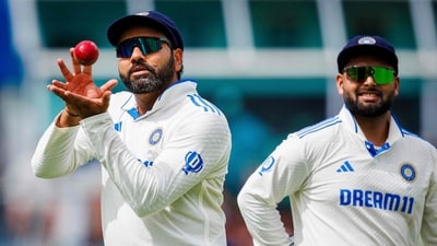 Rishabh Pant was quizzed about Rohit Sharma's whereabouts and his response will definitely leave you in splits. (AFP) Rishabh Pant was quizzed about Rohit Sharma's whereabouts and his response will definitely leave you in splits. (AFP)