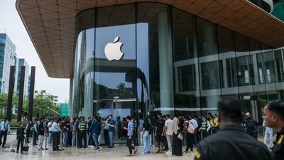 Apple India has leased 12,616 sq ft retail space in Mumbai’s Borivali suburb for  ₹17.35 lakh monthly rent. (Picture for representational purposes only) (Dhiraj Singh/Bloomberg)