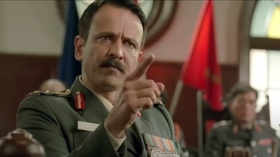 Kay Kay Menon from that viral scene in Shaurya. Kay Kay Menon from that viral scene in Shaurya.
