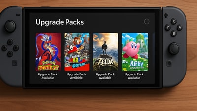Nintendo Switch 2 revamps classics with upgrade packs and smoother gameplay.