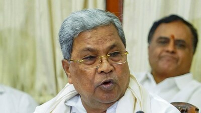 Karnataka Chief Minister Siddaramaiah during a press conference, in Bengaluru on June 5. (PTI) Karnataka Chief Minister Siddaramaiah during a press conference, in Bengaluru on June 5. (PTI)