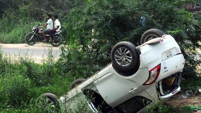 Representative image of a car accident (HT Photo) Representative image of a car accident (HT Photo)