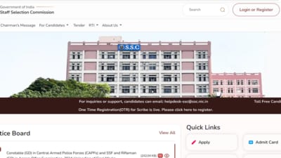 SSC Combined Hindi Translator Exam 2025: Notification out, registration begins SSC Combined Hindi Translator Exam 2025: Notification out, registration begins
