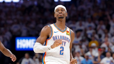 Shai Gilgeous-Alexander made his NBA Finals debut on Thursday (IMAGN IMAGES via Reuters Connect)