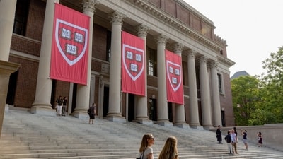 Harvard University won a reprieve from a Trump administration ban on enrolling international students, handing the nation's oldest and richest university a victory in its battle with the White House. (Bloomberg) Harvard University won a reprieve from a Trump administration ban on enrolling international students, handing the nation's oldest and richest university a victory in its battle with the White House. (Bloomberg)